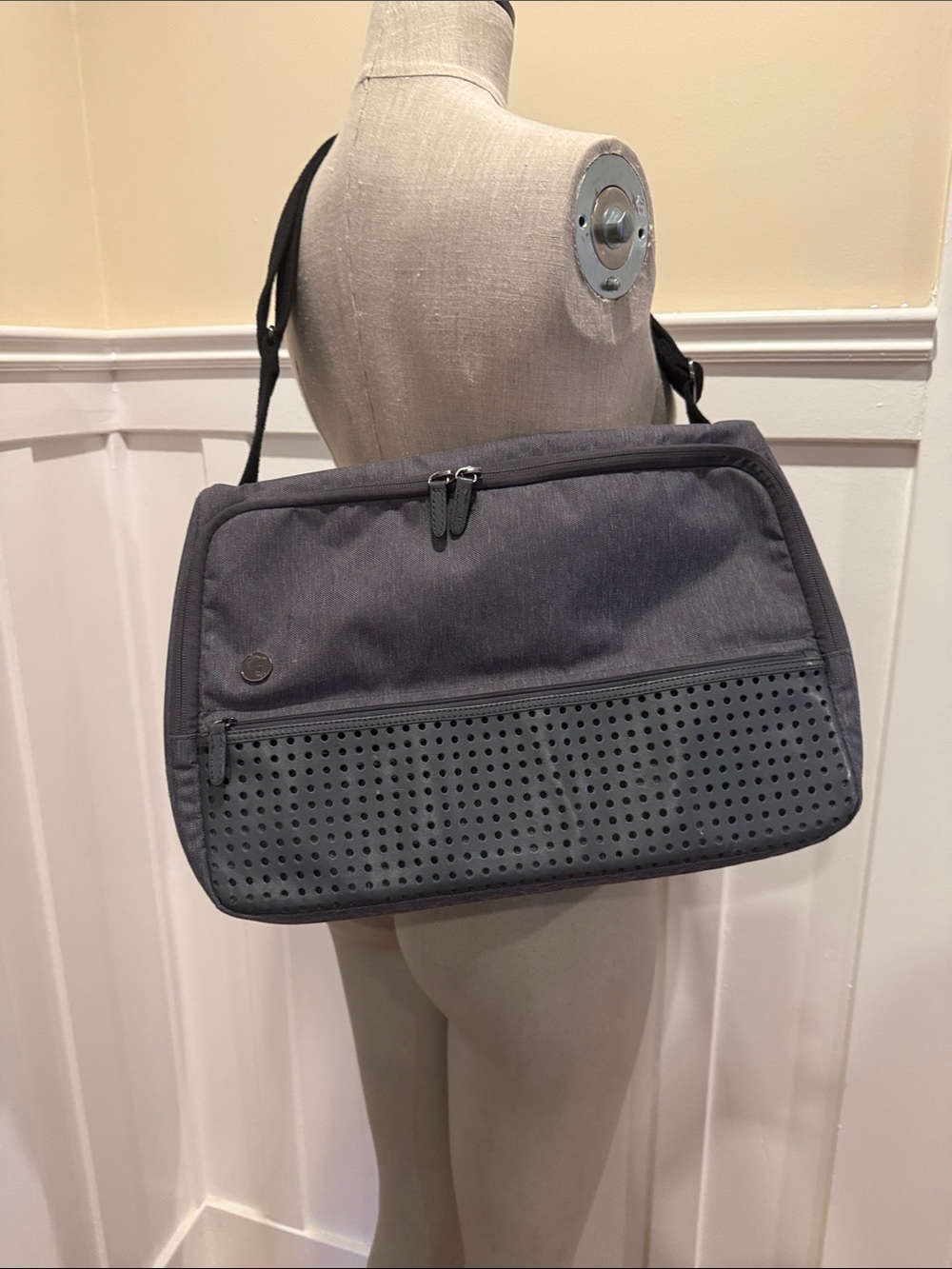 Evernote x Abrasus triangle commuter bag